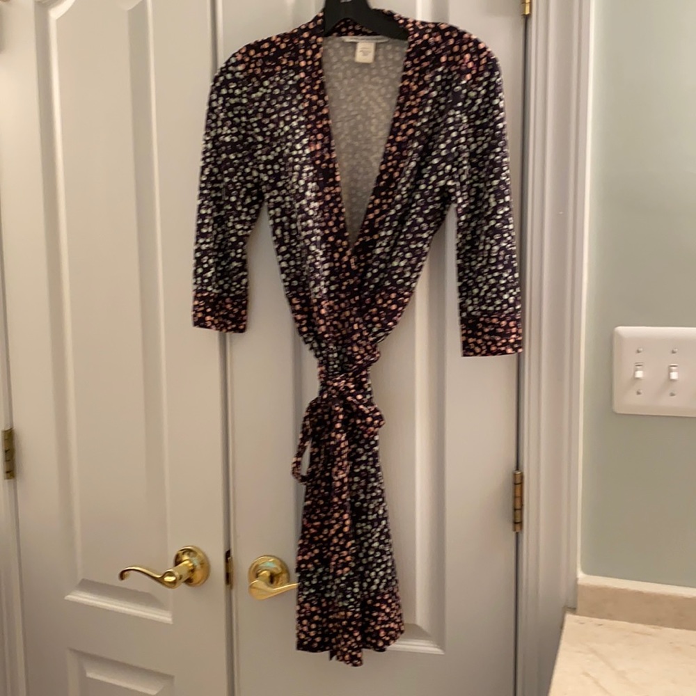 Classic DVF wrap dress sz4